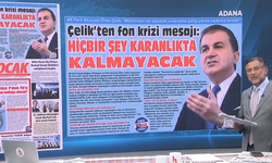 5 Ocak Gazetesi'nde Yer Alan Ömer Çelik’in Fon Krizi Mesajı Halk TV’de Yankı Buldu