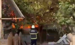 Adana Sebze Hali’nde Korkutan Yangın