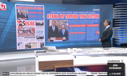 5 Ocak Gazetesi Halk TV Ekranında! Gürlek’in Adana Mesajı Gündemde