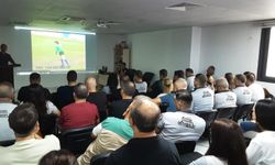 Adana’da İtfaiyeden Özel Güvenlik Personeline Yangın Eğitimi