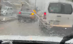 Adana’da Sağanak Trafiği Vurdu