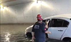 Merkez Park Otoparkında Kurtarma Operasyonu