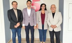 Anahtar Parti Sarıçam İlçe Başkanlığı’ndan 5 Ocak TV’ye Ziyaret