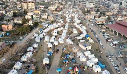 11 noktada 17 bin 27 çadır kuruldu