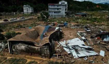 Çin’in Güneyinde Sel Ve Heyelan Faciası: 47 Ölü