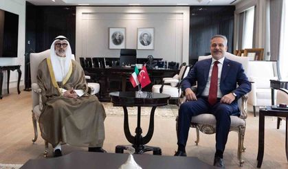 Bakan Fidan, Kuveytli mevkidaşı Al-Sabah ile bir araya geldi