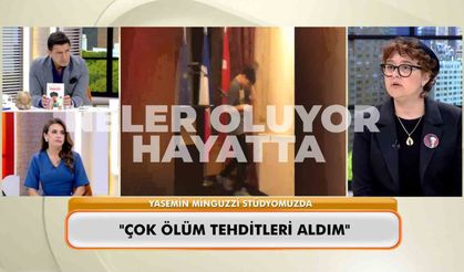 Yasemin Minguzzi, 'Neler Oluyor Hayatta' programına konuk oldu