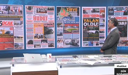 5 Ocak Gazetesi’nin Manşetleri Halk TV'de “Gün Doğarken” Programında
