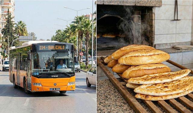 Adana'da Ekmeğe ve Ulaşıma Zam Kapıda