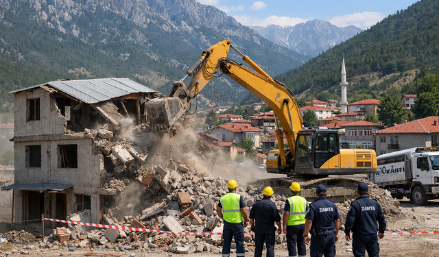 Kozan'da 289 Kaçak ve Mevzuata Aykırı Bina İçin Yıkım Süreci Başlıyor