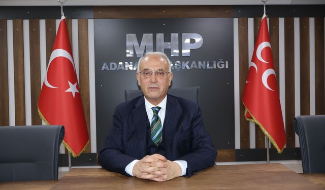 MHP Adana Başkanı Kanlı'dan Buruk 23 Nisan Mesajı!