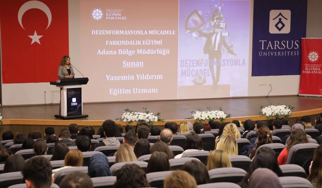 Tarsus Üniversitesi’nde Dezenformasyonla Mücadele Eğitimi