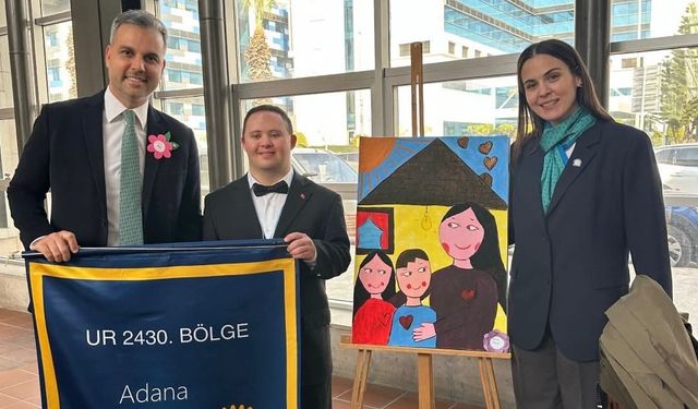 Seyhan Rotary Özel Çocuklar Sergisinde