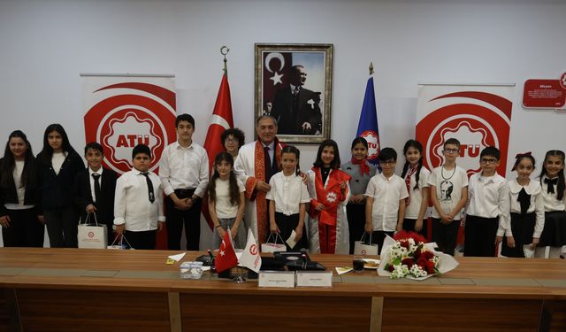ATÜ Yönetimi Çocuklara Devredildi