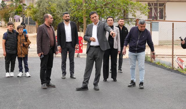 Kozan’da Yollar Yenileniyor