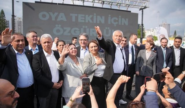 Seyhan’da Dev Miting! “Oya Tekin’e Özgürlük” Sesleri Yükseldi