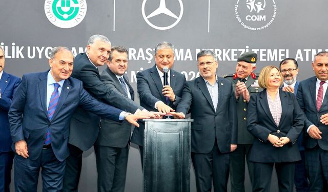 Çukurova Üniversitesi'nde Mercedes-Benz'in Dev Tesisinin Temeli Atıldı!