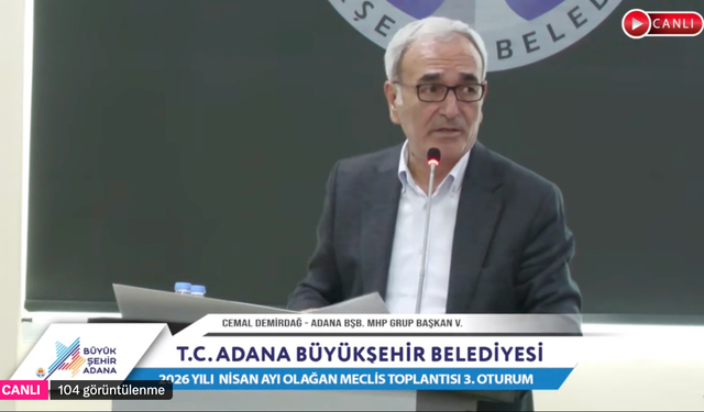Mecliste Sert Eleştiri: Demirdağ ‘Adana Bu Yönetimi Hak Etmiyor!’
