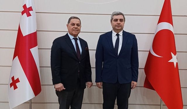 Başkentte Önemli Temas: Çokduygulu ve Dim Gürcistan Büyükelçisi ile Buluştu!