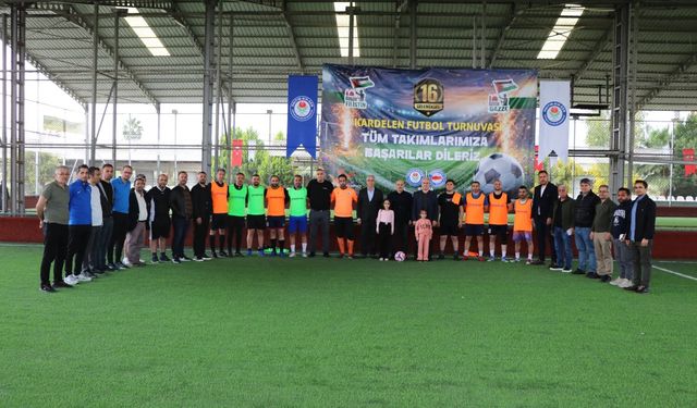 Eğitim-Bir-Sen Turnuvasında ‘Özgür Gazze’ Vurgusu