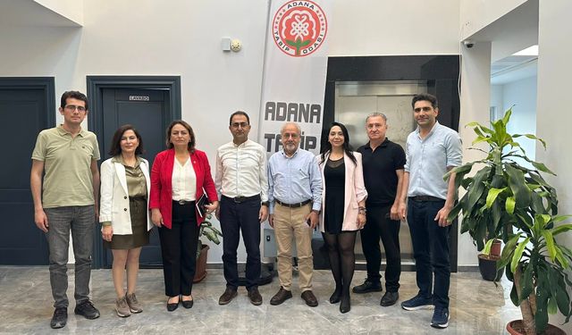 CHP'li Şevkin'den Adana'da Yeni Seçilen Meslek Odalarına Tebrik Ziyareti
