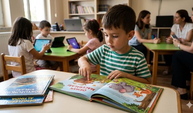 “Tablet Nesli” Tehlikede: Çocuklar Kitap Sayfasını “Kaydırmaya” Çalışıyor