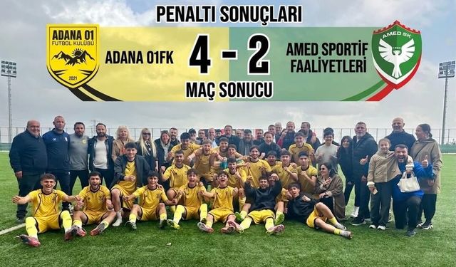 Adana 01 FK, U-19 Takımı Son 16’da