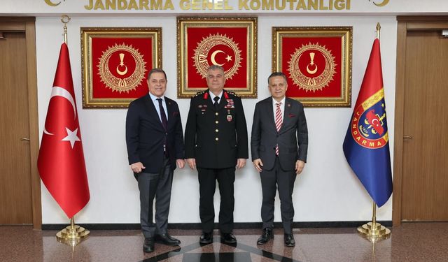 Çokduygulu'dan Jandarma Genel Komutanı Çardakçı’ya Ziyaret