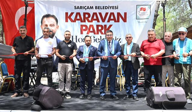 Bölgenin İlk 'Karavan Parkı' Sarıçam'da Doğa Tutkunlarına Kapılarını Açtı