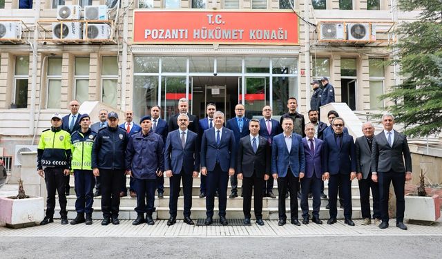 Yatırımlar İncelendi, Esnaf Dinlendi: Pozantı'da Vali Yavuz Mesaisi