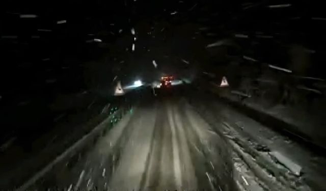 Ani kar yağışı nedeniyle bazı yollar ulaşıma kapatıldı