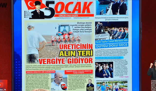 NOW TV'nin Ortak Gündemi: 5 Ocak Gazetesi Manşeti Oldu