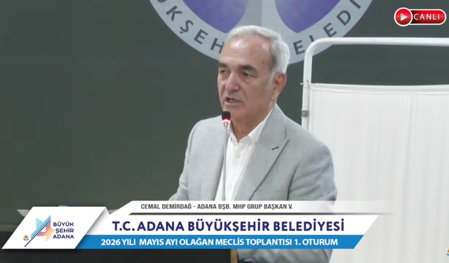 Demirdağ, Adana’nın Sorunlarını Tek Tek Sıraladı! Mecliste Dikkat Çeken Çıkış