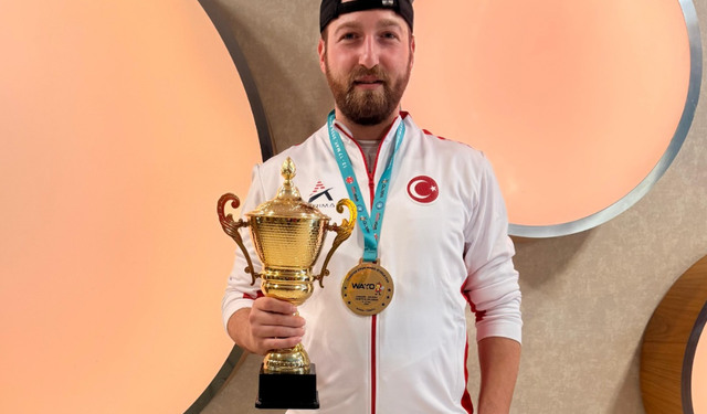 Adanalı Sporcu Can Tüleyli Dünya Şampiyonu Oldu