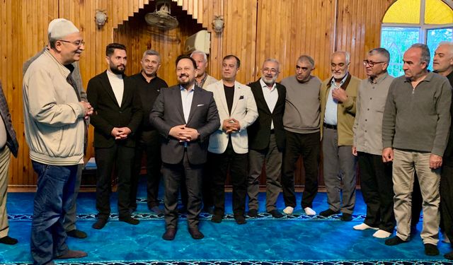 Bilal Uludağ Sabah Namazı Sonrası Vatandaşlarla Buluştu