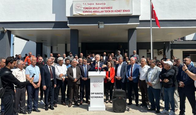 Karataş Devlet Hastanesi Tepkisi: “Halkın Hastanesi Satılamaz!”