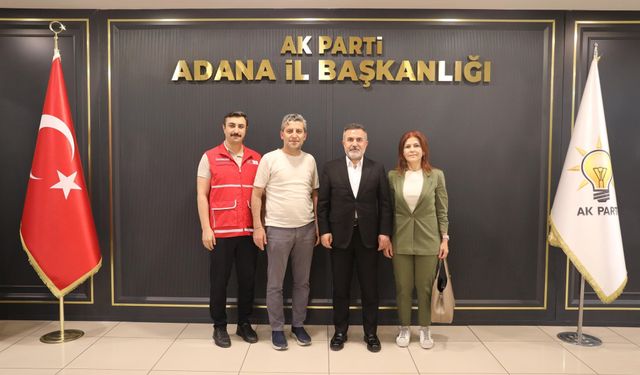 AK Parti Adana İl Başkanlığı’ndan Kızılay’a Destek
