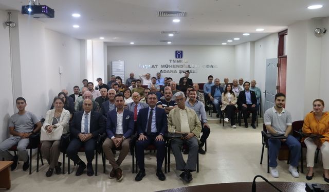 İMO Adana'dan Kritik Uyarı "Kentin Yapı Envanteri Acilen Çıkarılmalı!"