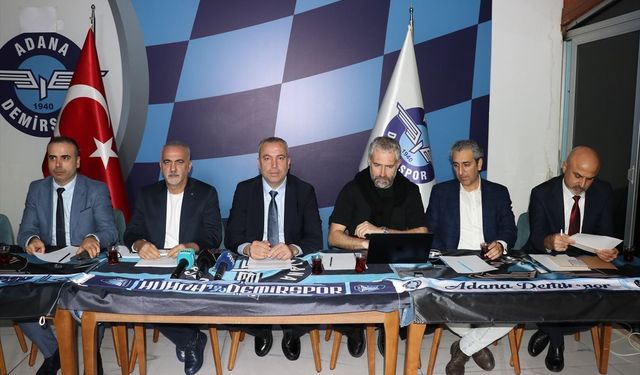 Adana Demirspor Başkanı Zeybek, Pazartesi Açıklamalarda Bulunacak