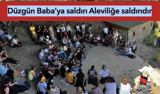 Düzgün Baba Ziyaretgâhına Yapılan Saldırıya Büyük Tepki