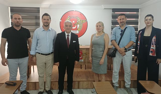 Zafer Partisi Çukurova Teşkilatından ÇGC'ye Ziyaret