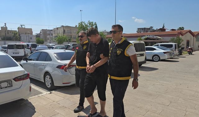 Dövmesi Ele Verdi! Adana'da Film Gibi Yakalama