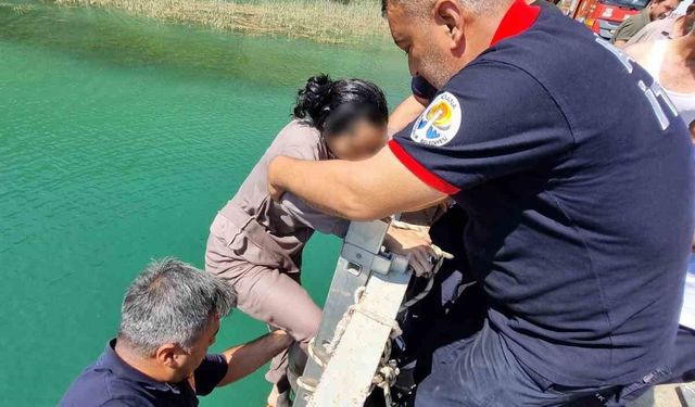 Aladağ’da Faciadan Dönüldü: Kadın Son Anda Kurtarıldı