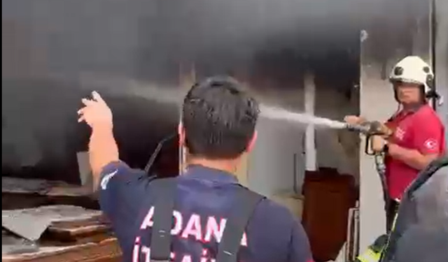 Gürselpaşa’da Yangın Korkuttu! Facianın Önüne Geçildi