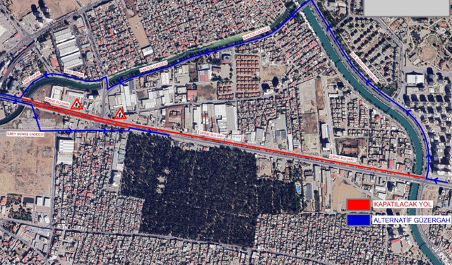 Adana'da O Yol Trafiğe Kapanıyor! Büyükşehir Belediyesi'nden Sürücülere Uyarı