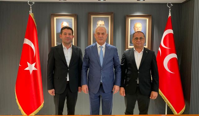 Kuzey Adana’nın Geleceği Konuşuldu! Başkanlar MHP İl Başkanlığı’nda Buluştu