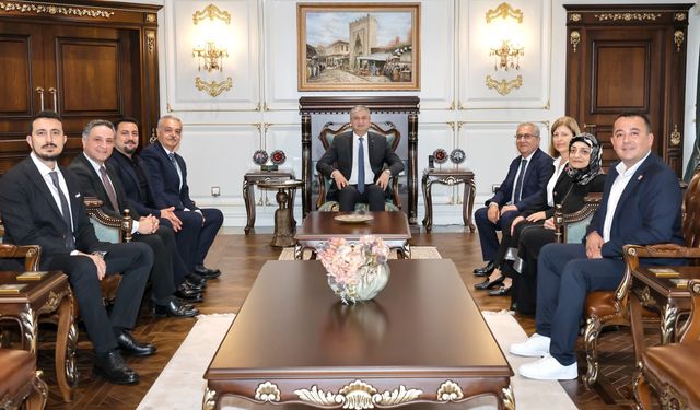 Adana Diş Hekimleri Odası Yönetiminden Vali Mustafa Yavuz’a Ziyaret