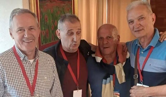Adana Demirspor'un Efsanesi Ziya Yıldız ile Galatasaray'ın Unutulmaz İsmi Prekazi Yıllar Sonra Bir Arada