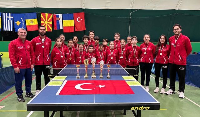 Masa Tenisinde Şampiyonluklar Peş Peşe Geldi