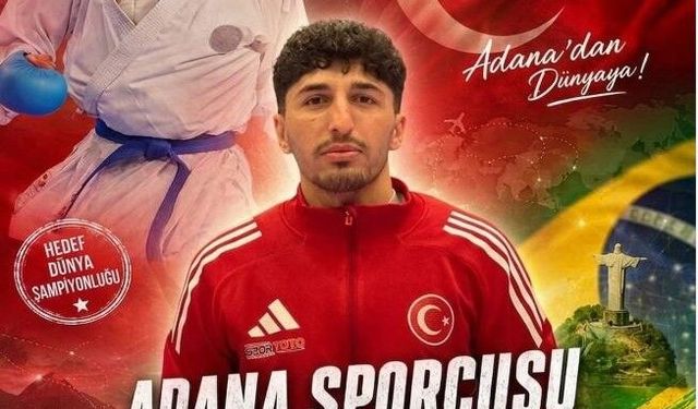 Adanalı Karateci Diyar Hasanoğlu Dünya Şampiyonası Yolunda
